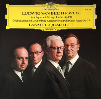 Ludwig van Beethoven - Lasalle Quartet - Streichquartett • String