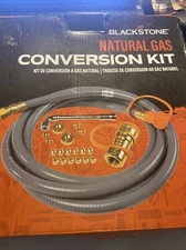 Blackstone Natural Gas Conversion Kit Easy-Install BLACKSTONE Griddle Gray.