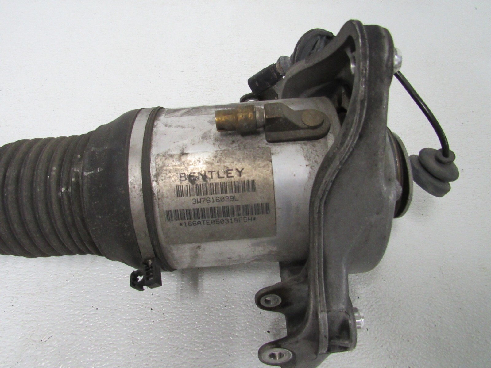 13 BENTLEY CONTINENTAL GTC GT V8 LEFT FRONT SHOCK AIR SUSPENSION STOCK OEM 6872