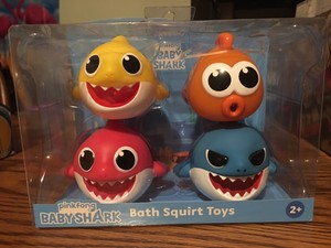 wowwee pinkfong baby shark bath squirt toy