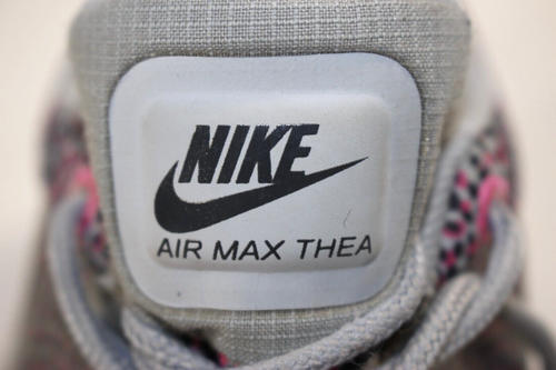 Nike Shoes Women's 9 Air Max Thea Print Sneaker 599408-005 Spotted Gray Pink - Picture 10 of 11