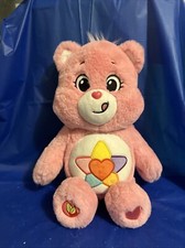 Care Bear True Heart Bear Plush Excellent Condition Pink