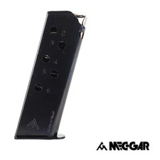 Mec-Gar Walther PPK Magazine-.380 ACP 6 Round Pistol Mag-Blue-MGWPPKSTB