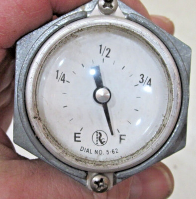 Fuel Tank Mechanical Oil Level Gauge 17'' long Made in USA-1-1/2 NPT threads