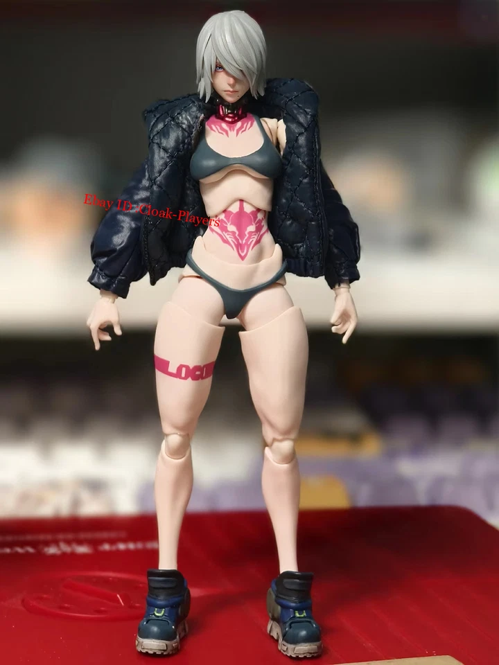 1/12 Scale 2B Nier Mechanical Era Head Carving Model For 6in Action Figure Body - Image 3 of 4