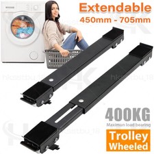 2PC Appliance Wheels Mover Trolley Extendable Fridge Freezer Refrigerator Cooker