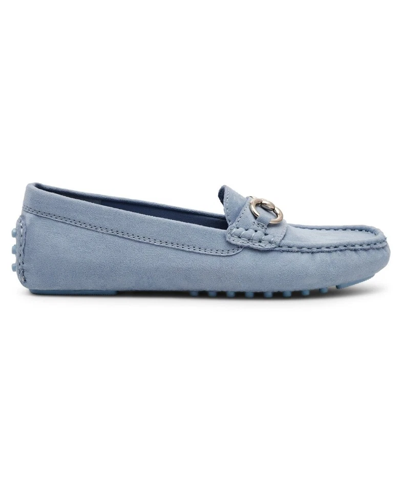 Mocasines Anne Klein para mujer Chrystie sin cordones azul claro talla 8 nuevos en caja Foto 2 de 4