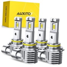 9005 9006 Bulbs, 80,000LM 15X Super Output, 6500K Cool White, Long 9005 9006