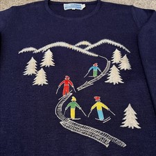 Vintage Ski Sweater Indiana Men's Vintage Sweaters for sale | eBay
