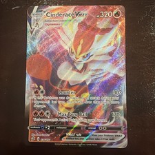 Cinderace VMAX 036/192 Holo Ultra Rare Rebel Clash Pokemon Near Mint