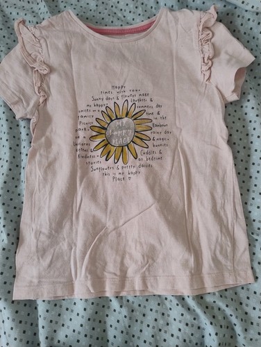 Girls F&F top and Matalan skirt 6-7 years - Picture 2 of 4
