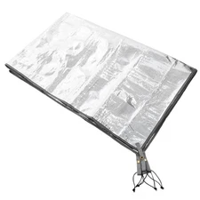  Aluminum Foil Camping Mat Insulated Sleeping Pad Picnic Waterproof