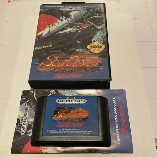 Sol-Deace (Sega Genesis) Excellent CIB Complete With Manual Vintage ￼