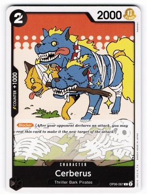 Cerberus OP06-087 Normal C One Piece NM