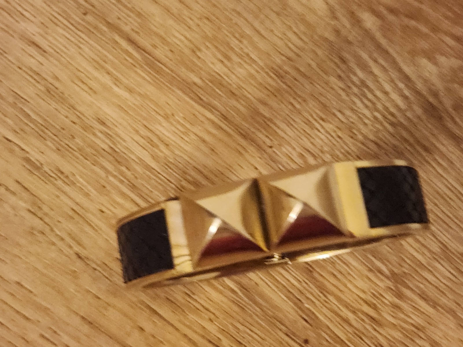 Michael Kors Gold-Tone Python-Embossed Leather Ba… - image 5