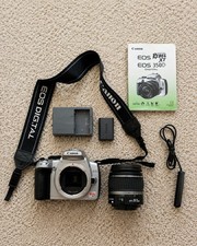 Canon EOS 350D Rebel XT 8MP Digital SLR Silver w/ EF-S 18-55mm Lens