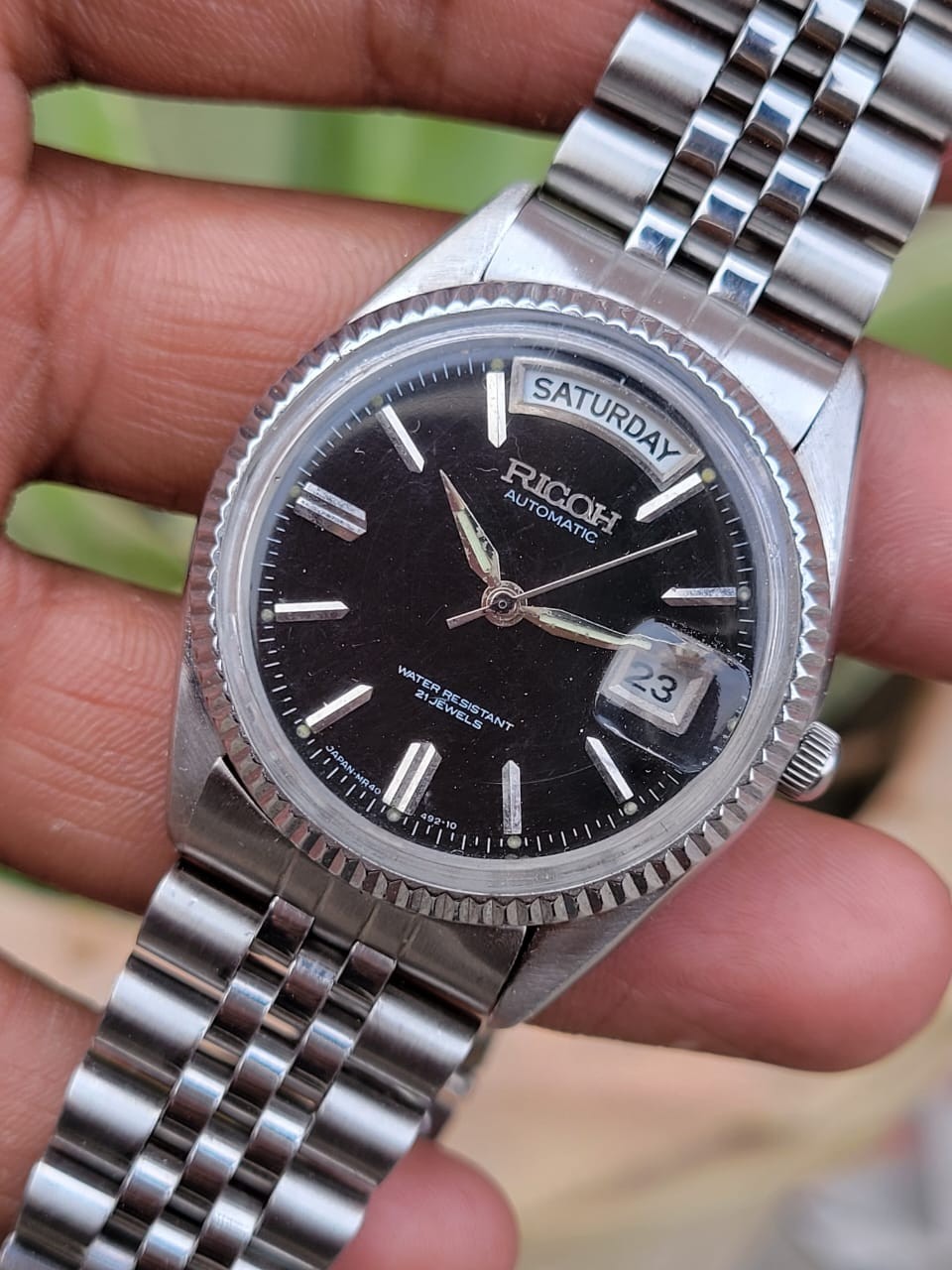 Men’s Japan 21 Wristwatch 061121A President Jewels Ricoh Automatic - vintagewatches.pk