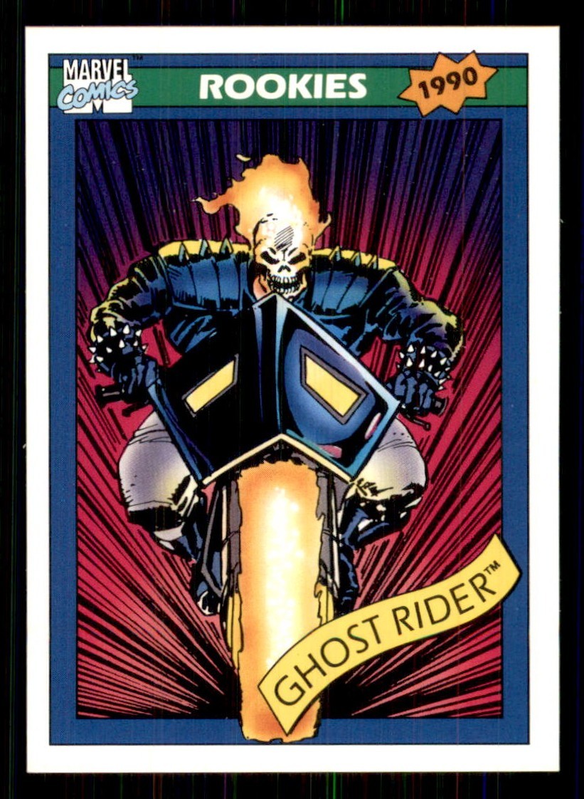 1990 Impel Marvel Universe Series 1 #82 Ghost Rider