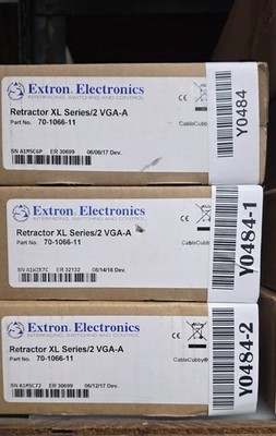 BRAND NEW EXTRON RETRACTOR XL SERIES/2 VGA-A 70-1066-11 *QTY