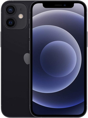 Apple iPhone 12 Mini 128GB schwarz Smartphone 5,4 Zoll 12 Megapixel - AKZEPTABEL