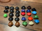 Lot of vintage playmobil pirate bucaneer skull crossbones hats