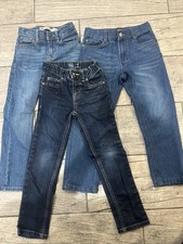 Boys Size 6T Jeans Lot 3 Pairs Levi  s American Hawk Wonder Nation Denim