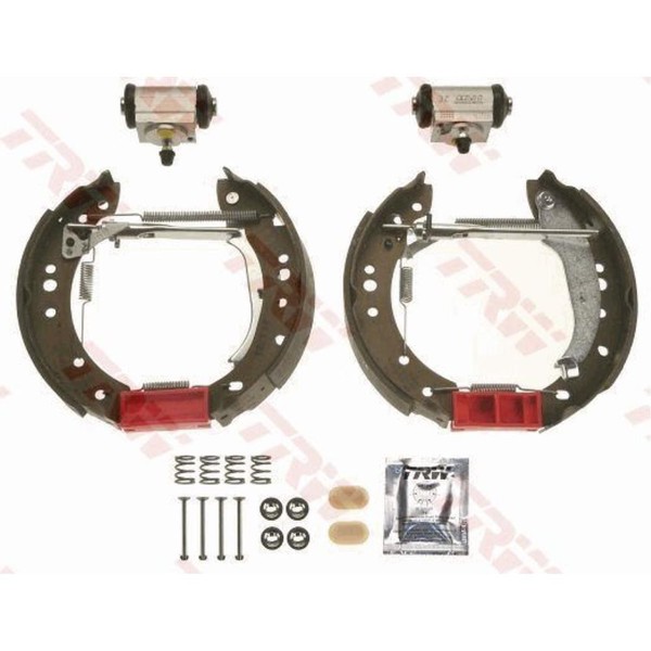 TRW Bremsbackensatz Bremsbacken Hinten FüR Renault Twingo II CN0_ Clio Bb_ Cb_-image