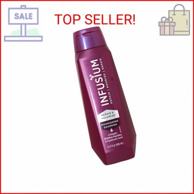 Infusium Repair and Volumize Shampoo - Clarifying Shampoo for All Hair Types - I