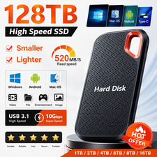 external hard drive 4tb High Speed Capacity Solid State Usb3.2 Laptop Mac And PC