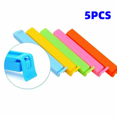 5Pcs Large Bag Clip Sealing Chip Clip Kitchen Storage Food Snack 4.3''