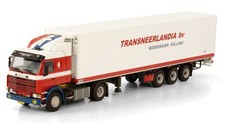 WSI - SCANIA 113 Topline 4x2 con rimorchio refrigerato TRANSNEERLANDIA - 1/50...