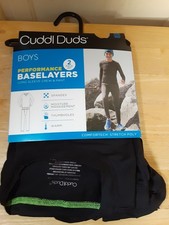 Cuddl Duds Boys Base Layer Crew  Pants  Size XL 16-18 NEW WITH TAGS