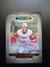 2022-23 Stature Hockey Jonatan Berggren Rookie Autograph 47/199