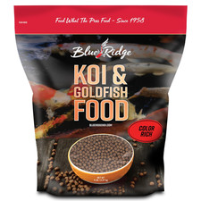 Blue Ridge Koi Fish Food 5lb - Color Growth 5 Pound Pack of 1