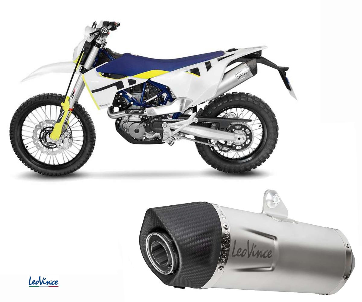 Full Exhaust System Leovince approv LV ONE EVO HUSQVARNA 701 END / LR 2021 2024