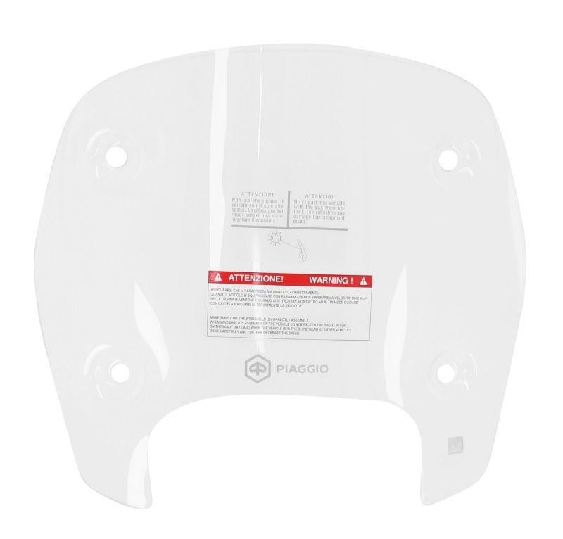 Saute vent origine Piaggio Medley 125 150 transparent 2016 2017 2018 2019 2020