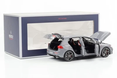 1:18 Norev Volkswagen VW Golf VIII 8 GTI 2021 Grise 188590 Ouverture Complète - Photo 1/4