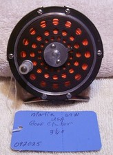 091025 VINTAGE MARTIN 67 N FLY REEL READ TAG USA