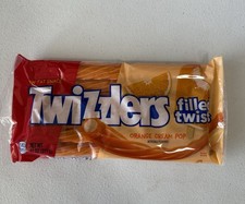 Twizzlers Filled Twists Orange Cream Pop Candy 11oz Bag Limited Flavor