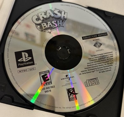 Crash Bash Collector's Edition (Playstation 1, PS1) - Disc Only