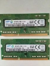 6 Assorted RAM Modules: SO-DIMM DDR3 (5), U-DIMM DDR4 (1):  See description