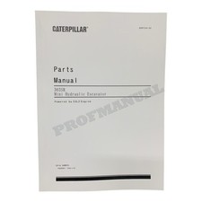 Caterpillar Cat 303SR Mini Hydraulic Excavator Parts Catalog Manual ser FAD1-Up