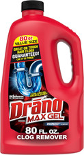 Drano Max Gel Drain Clog Remover Cleaner, Fast-Acting to Unclog Standing Water