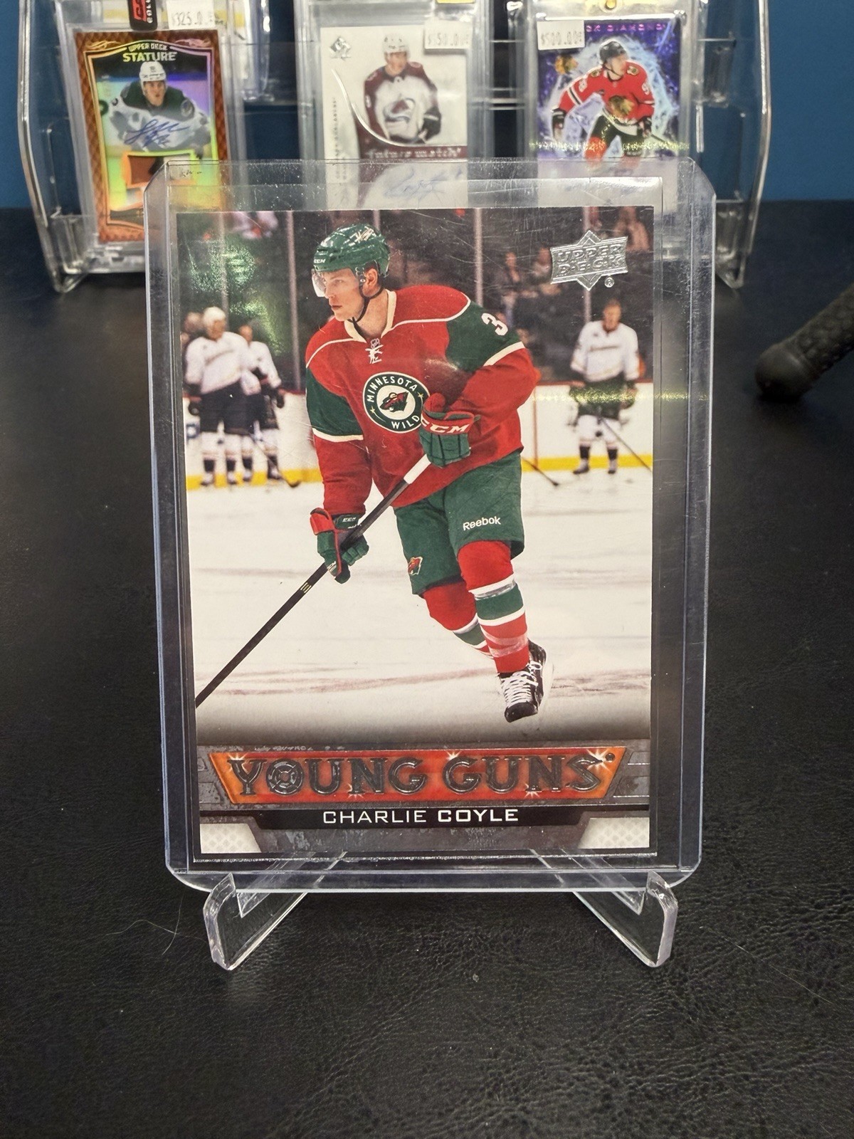 2013-14 Upper Deck - Young Guns Charlie Coyle #233 (RC)