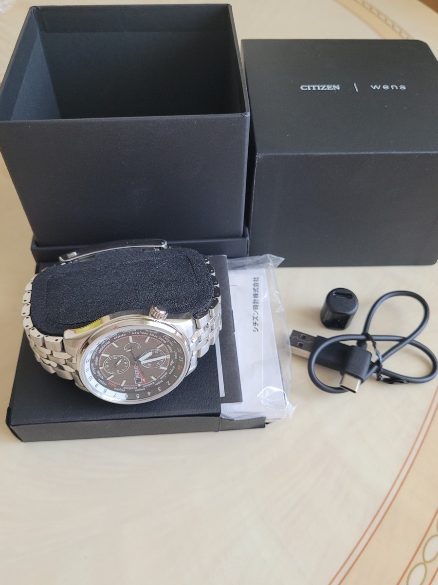 Citizen Watch Ca0087-63e Eco-drive Citizen Collection Wena 3