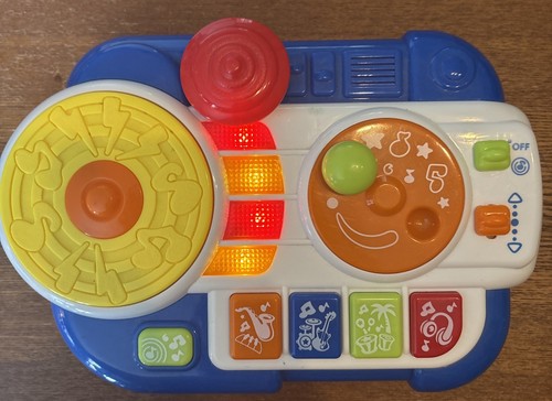 Hap-P-Kid Activity Music Center DJ Toy Fun Sounds Early Learner Musical Lights