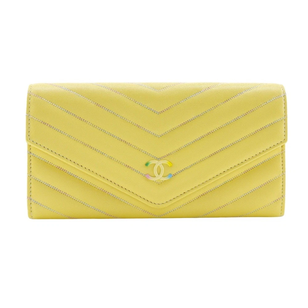 CHANEL Yellow Wallets for Women for sale | eBay