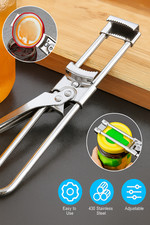 Adjustable Stainless Steel Jar Opener - Heavy Duty Labor Saving Arthritis Tool