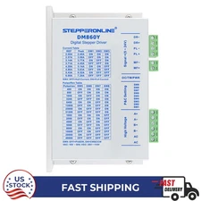 STEPPERONLINE Digital Stepper Driver 2.4-7.2A 18-80VAC / 36-110VDC for Nema 34