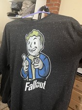 Fallout Vault Boy Officially Licensed Gamer Adult T Shirt - XL
